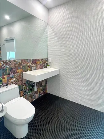 a view of a bathtub in a bathroom