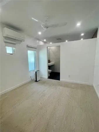 a view of empty room