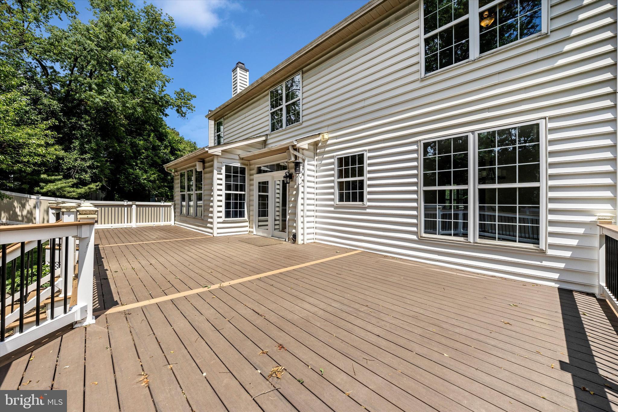 803 Apache Court Frederick, MD 21701 - Photo 35 of 46 a view of a house with wooden deck