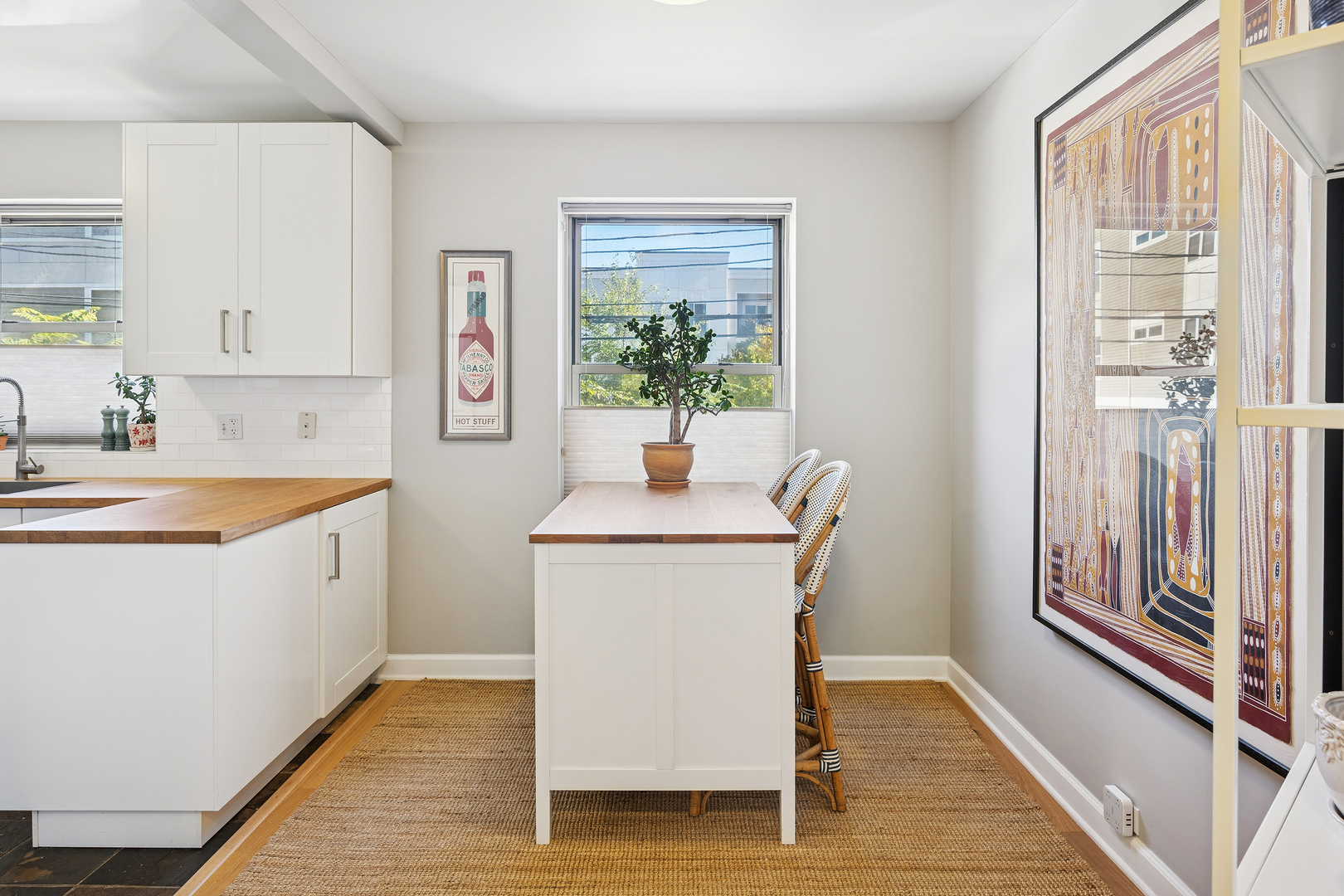 4929 North Wolcott Avenue, Unit 1A Chicago, IL 60640 - Photo 3 of 15 a view of living room with a sink and dishwasher