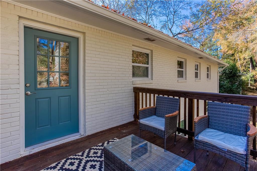 1560 North Columbia Place Decatur, GA 30032 - Photo 37 of 50 a view of a two chairs in the balcony