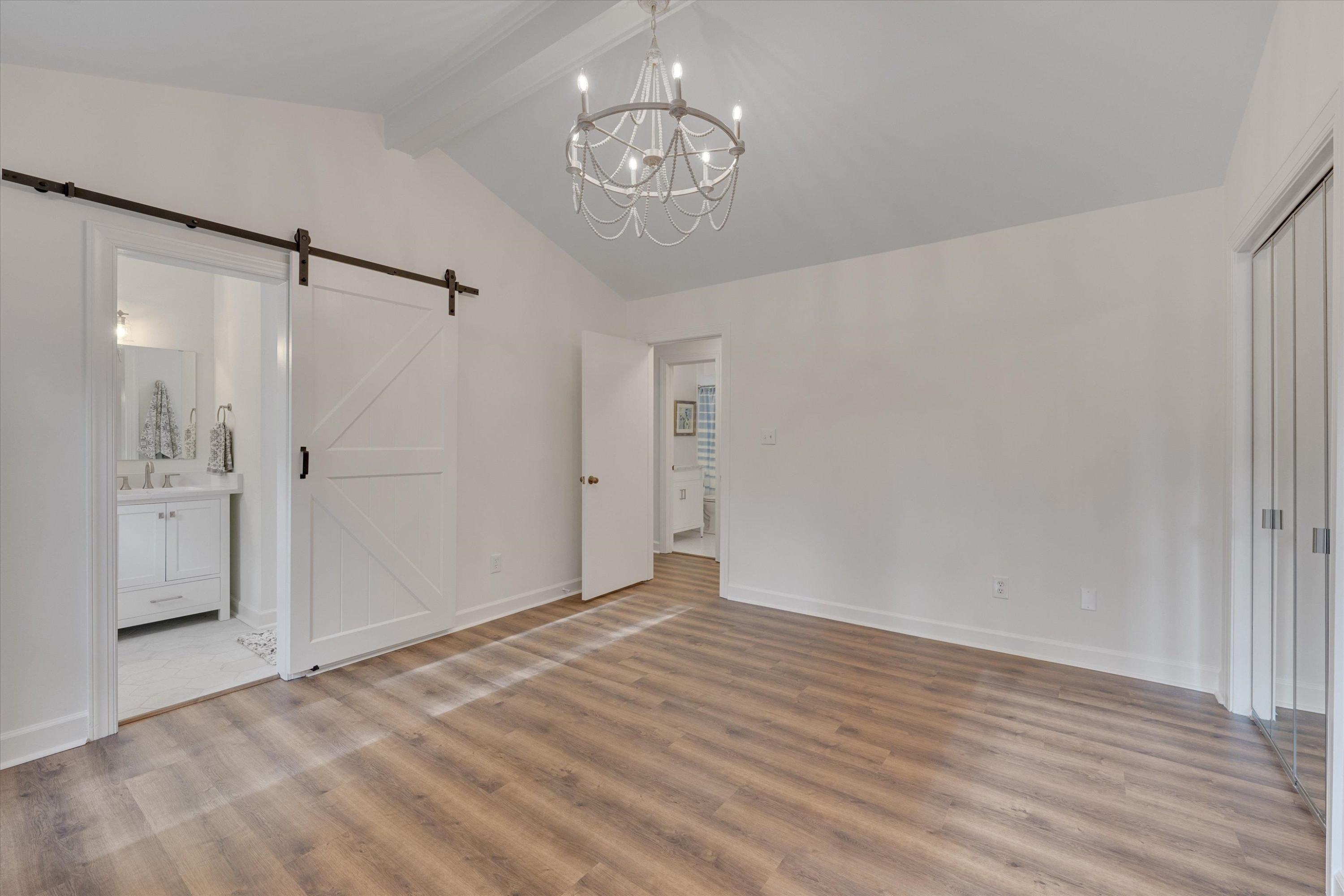 5500 Fortunes Ridge Drive, Unit 106D Durham, NC 27713 - Photo 22 of 30 a view of an empty room with a window