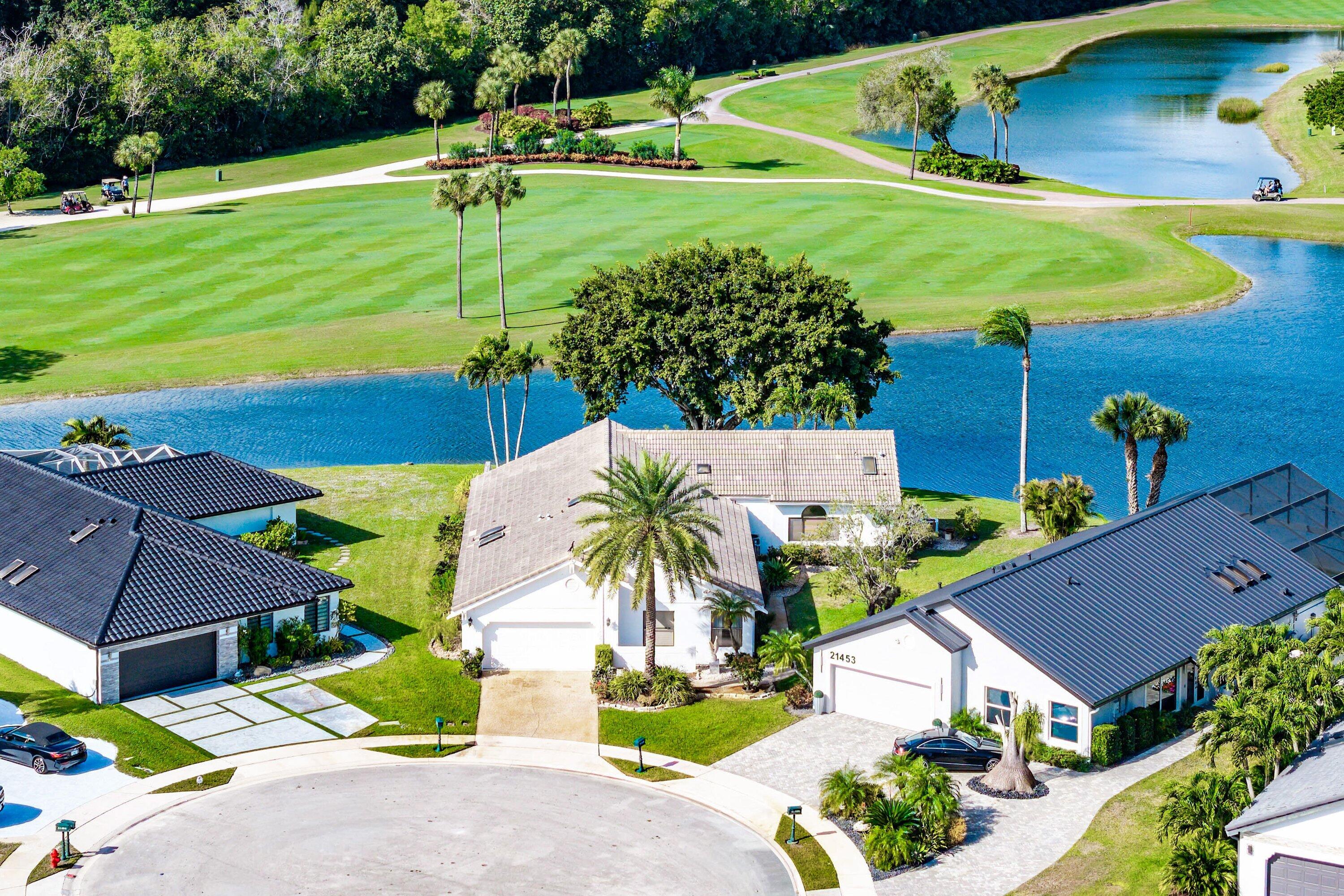 21459 Bridgeview Drive Boca Raton, FL 33428 - Photo 43 of 61 an aerial view of a house