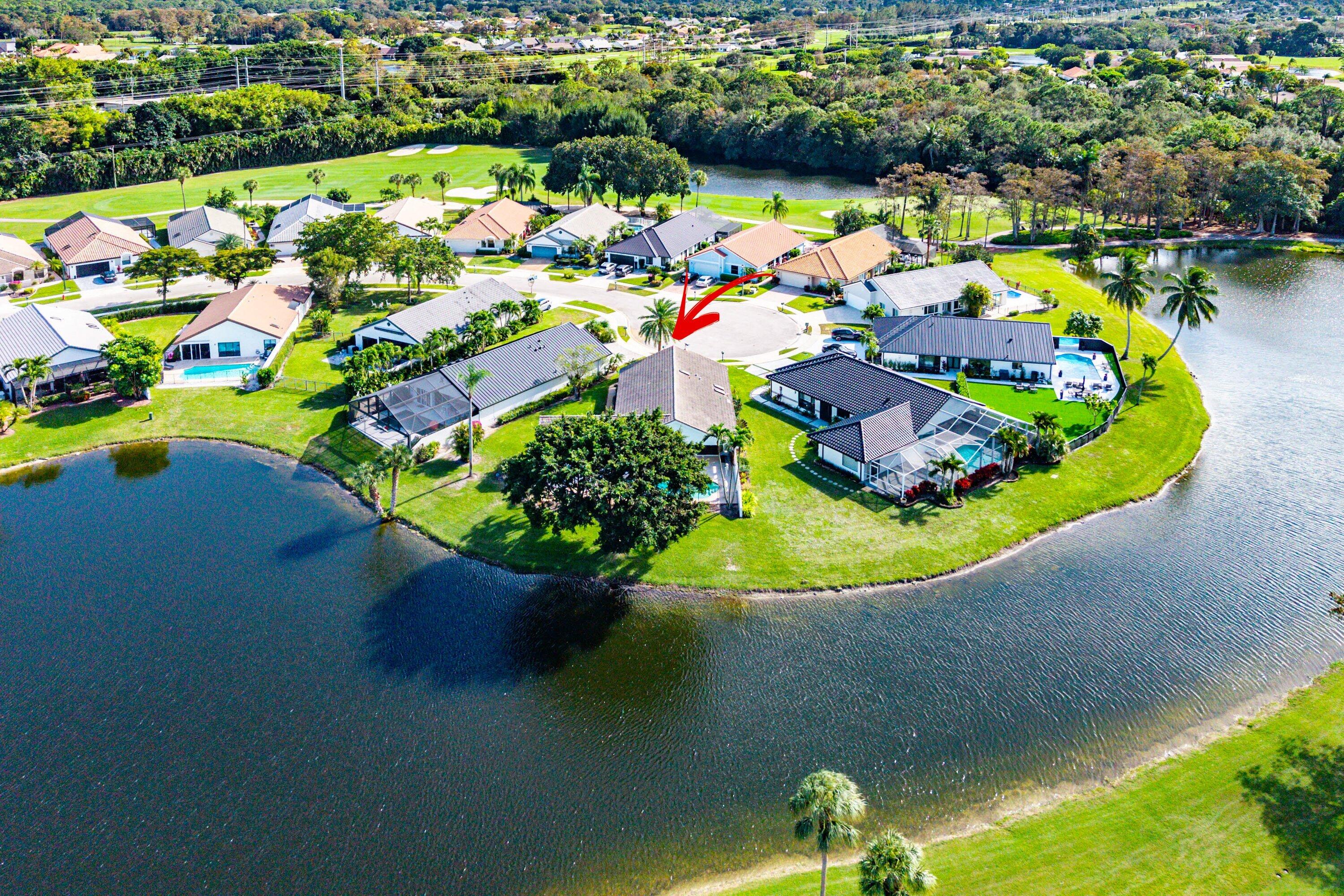 21459 Bridgeview Drive Boca Raton, FL 33428 - Photo 8 of 61 Aerial View