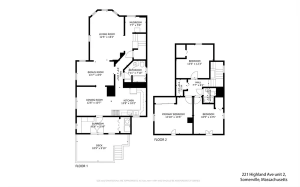 $875,000 | 221 Highland Avenue, Unit 2, Somerville, MA 02143