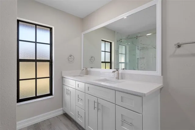 wooden floor in an empty room
