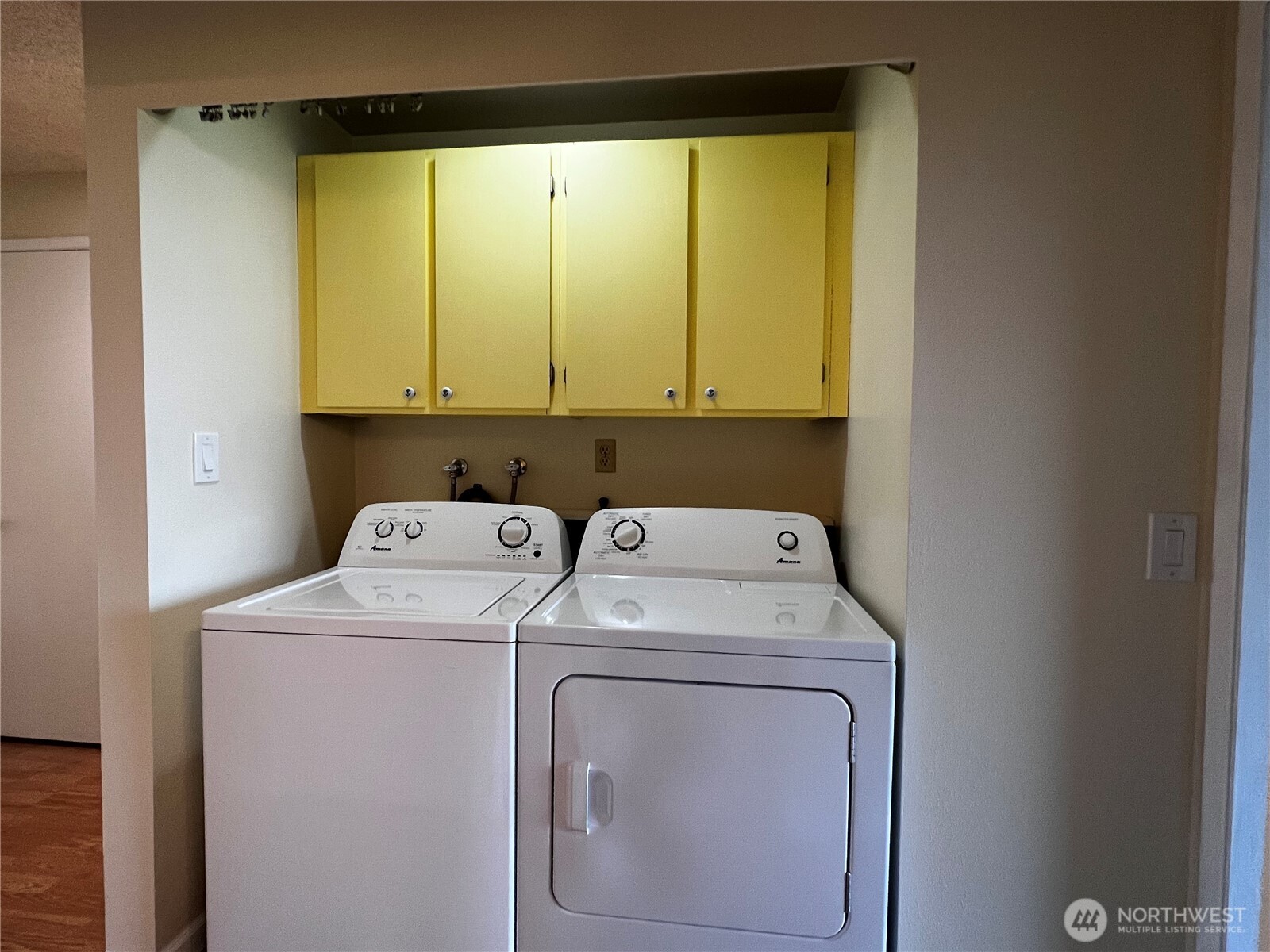 1301 South 3rd Avenue, Unit 5B Sequim, WA 98382 - Photo 16 of 24 a view of storage and utility room with washer and dryer