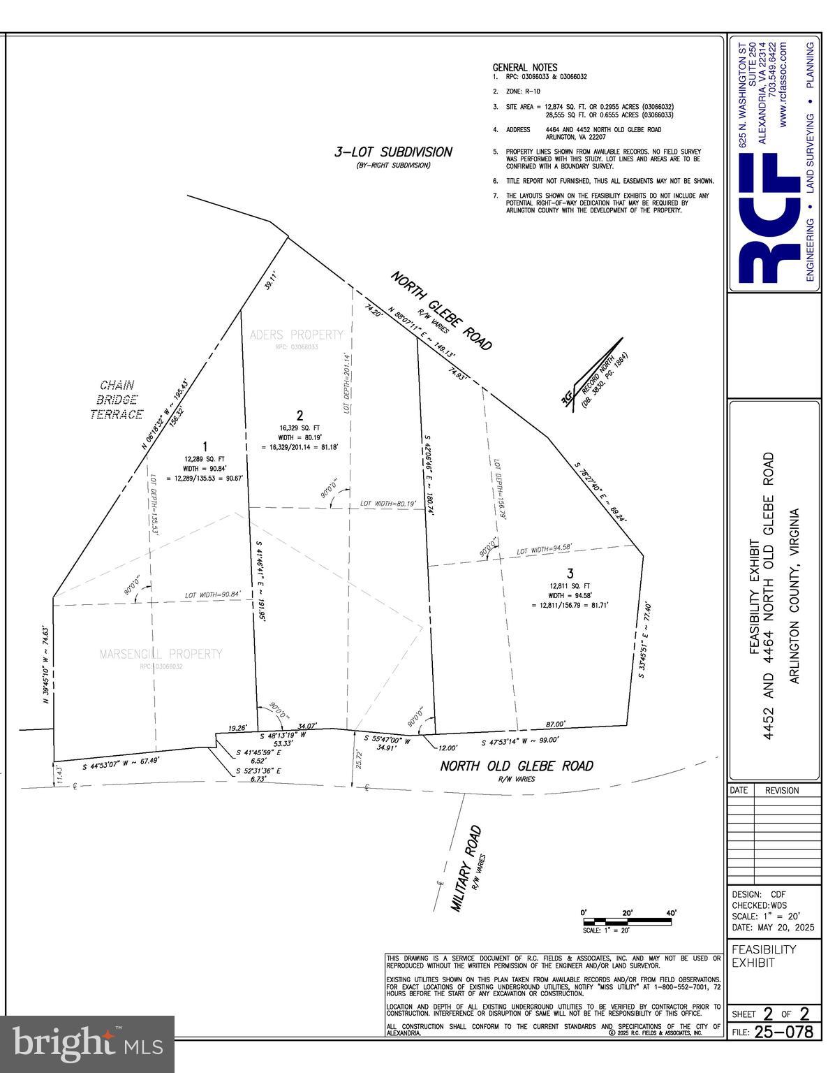 4464 North Old Glebe Road Arlington, VA 22207 - Photo 14 of 18 Combine with adjoining lot for 3 by right lots