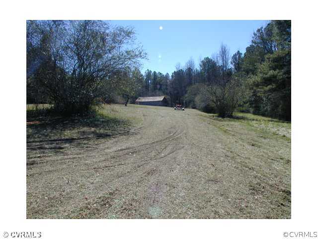 5821 Cox Road Wilsons, VA 23894 - Photo 12 of 12 a view of a dry yard with trees