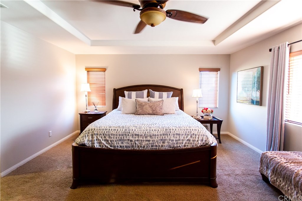 30118 Beeswing Circle Menifee, CA 92584 - Photo 46 of 73 Oversized Spacious Mastersuite Upgraded-Ceiling Fan- Blinds and Space Galore