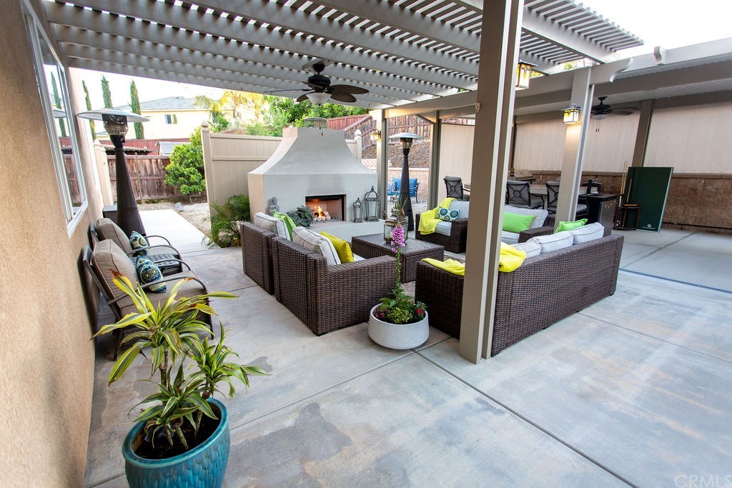 30118 Beeswing Circle Menifee, CA 92584 - Photo 58 of 73 On a Oversized Concrete Patio incl. Aluma-Wood Patio Covers