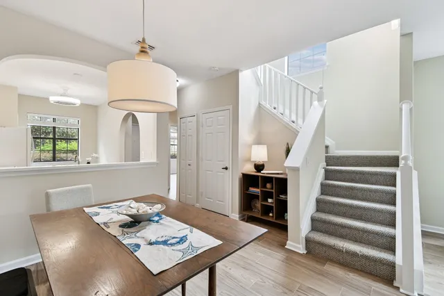 a view of front door