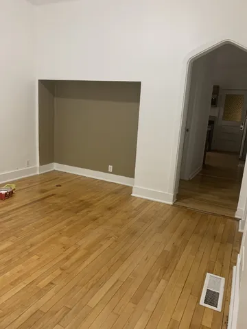 a view of wooden floor