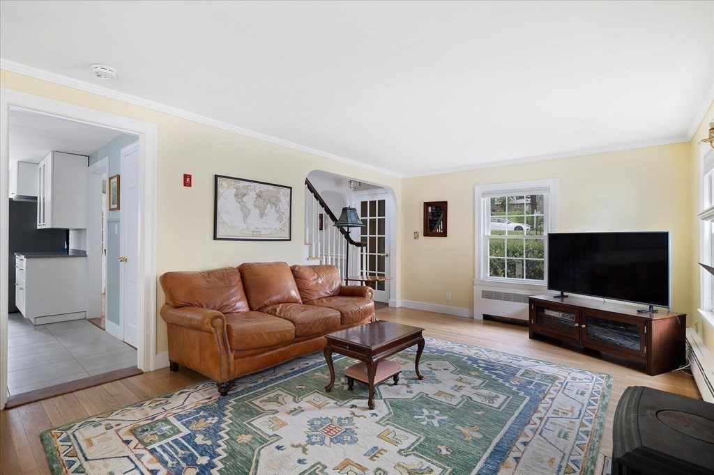 5 West Sutton Road Sutton, MA 01590 - Photo 12 of 36 a living room with furniture and a flat screen tv