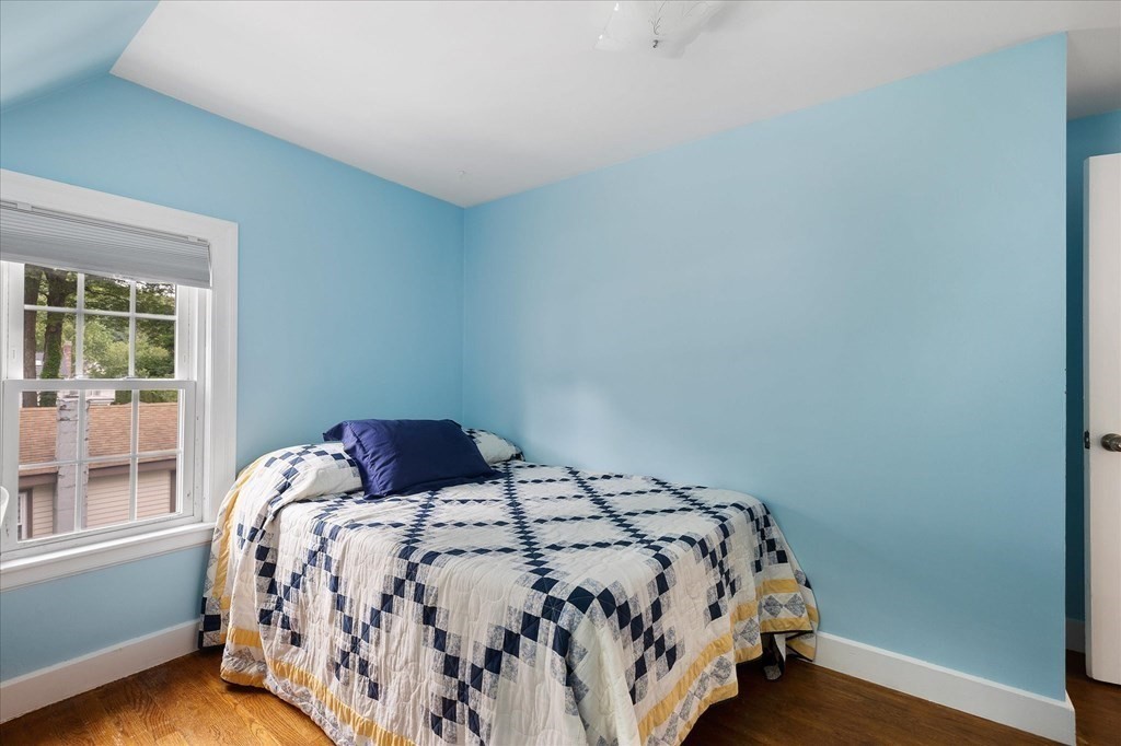 5 West Sutton Road Sutton, MA 01590 - Photo 25 of 36 a bedroom with a bed and wooden floor