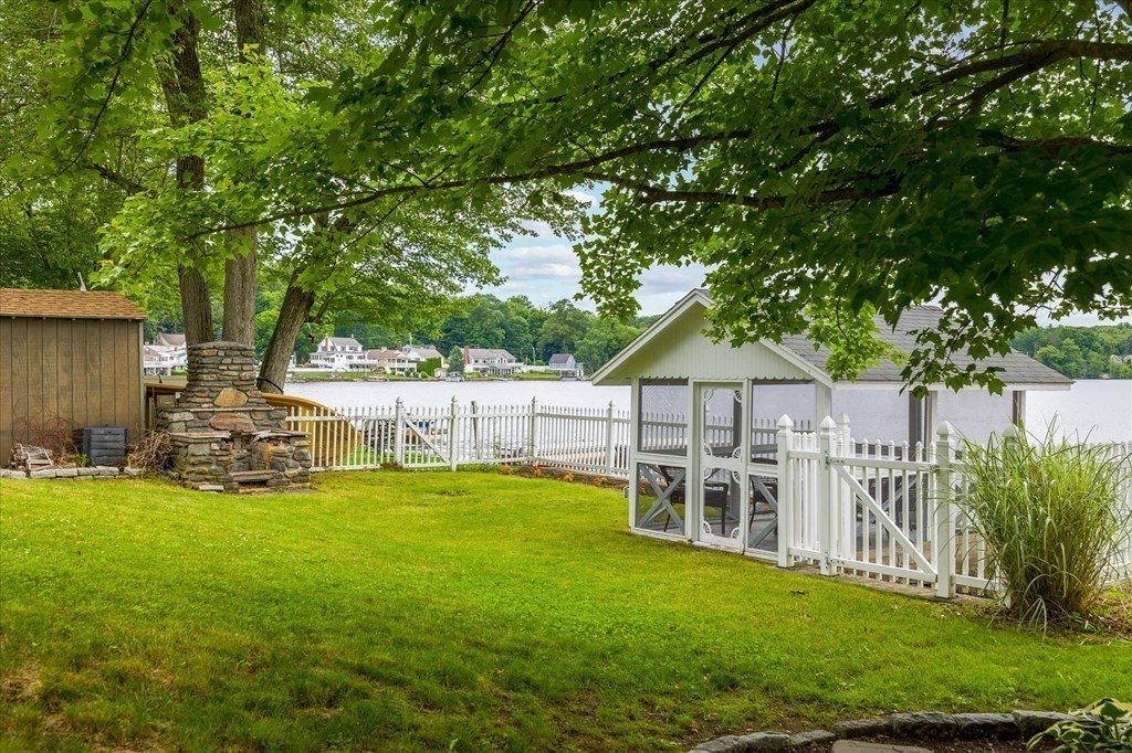 5 West Sutton Road Sutton, MA 01590 - Photo 27 of 36 a view of a chair and table of the garden
