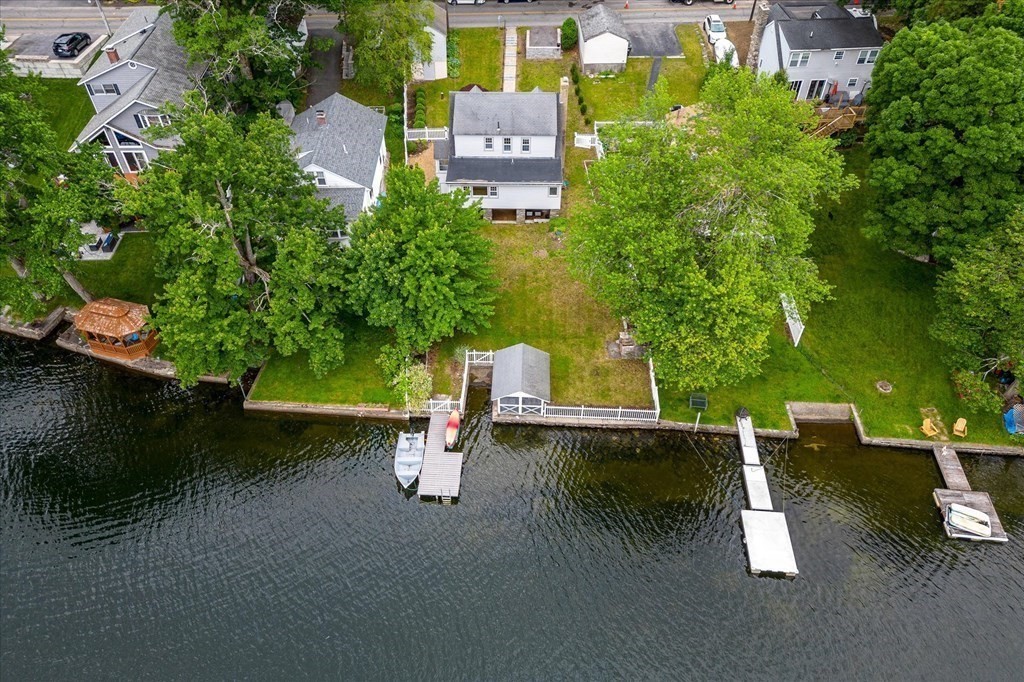 5 West Sutton Road Sutton, MA 01590 - Photo 28 of 36 an aerial view of a house with outdoor space pool seating area and yard