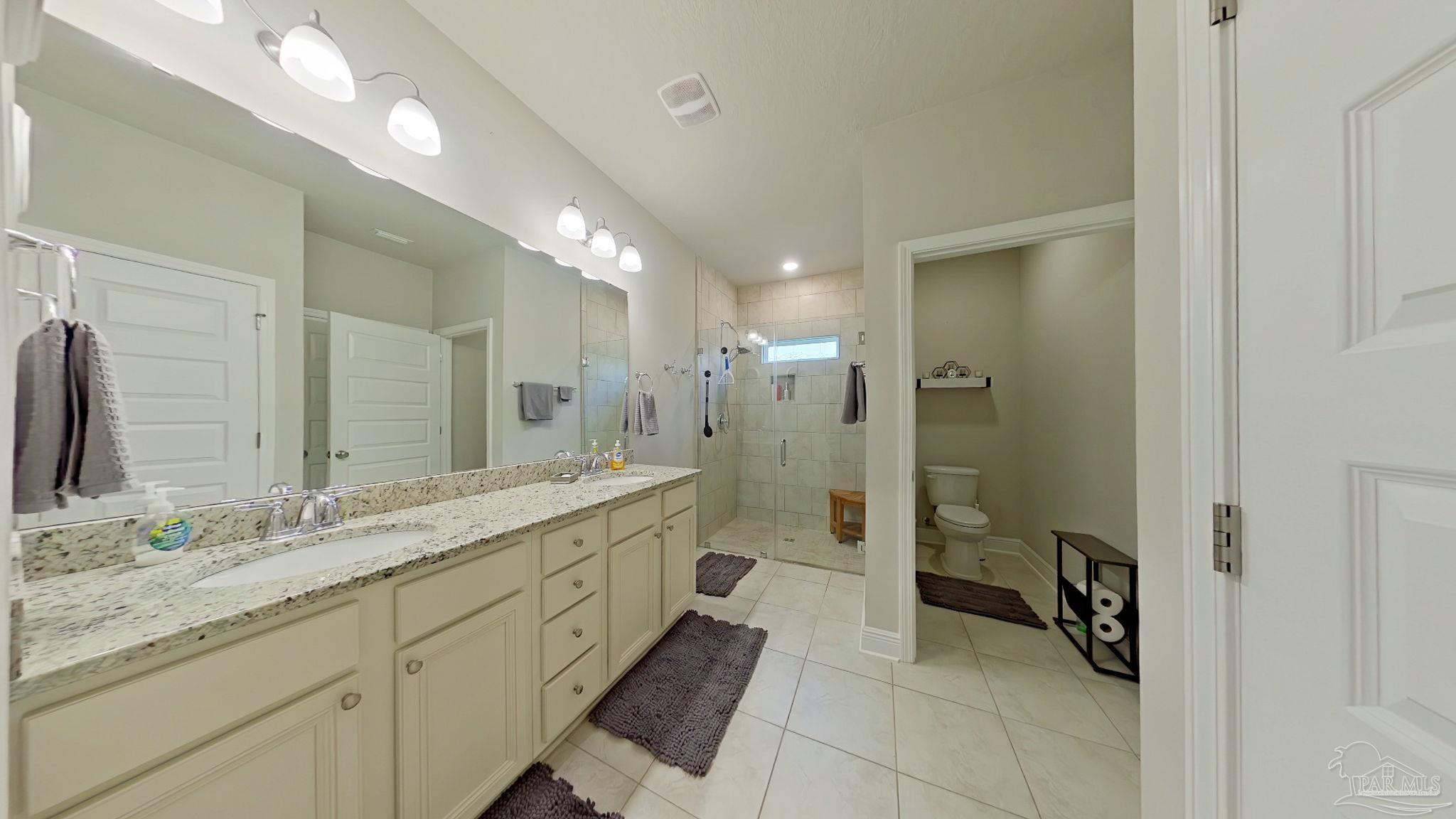 7715 Burnside Loop Pensacola, FL 32526 - Photo 20 of 36 Granite topped double vanity