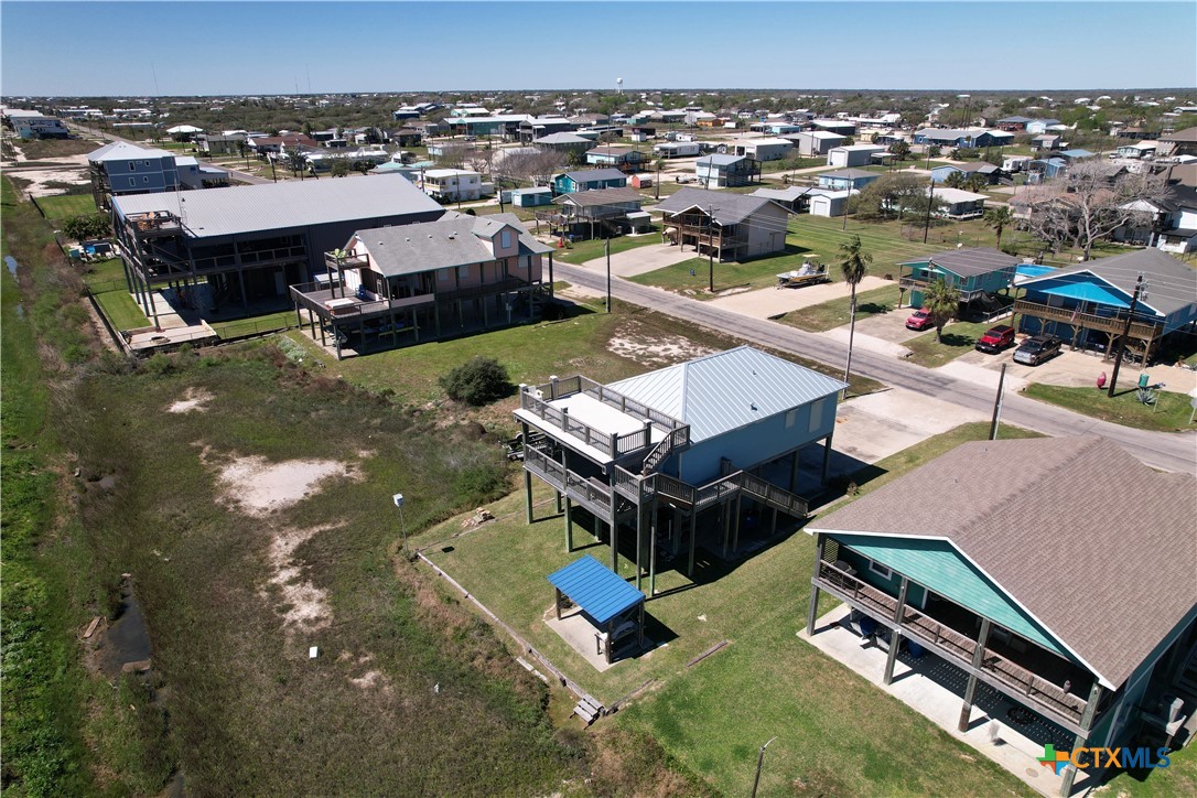 403 Maple Street Port O'Connor, TX 77982 - Photo 29 of 48 an aerial view of a tennis ground