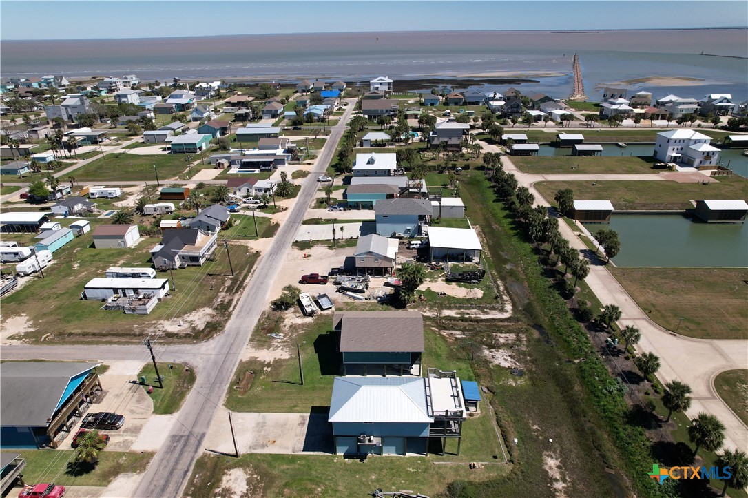 403 Maple Street Port O'Connor, TX 77982 - Photo 43 of 48 an aerial view of a city