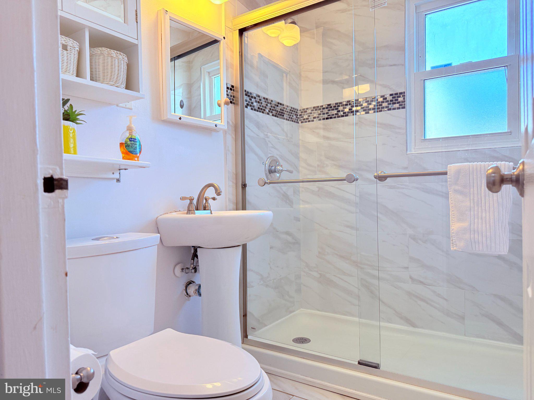 3320 Camden Street Silver Spring, MD 20902 - Photo 18 of 40 Bright and modern bathroom oasis.