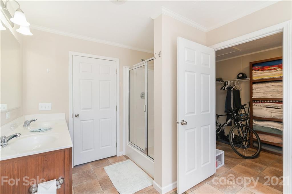 3782 Banoak Road Vale, NC 28168 - Photo 16 of 36 a bathroom with a sink and a shower
