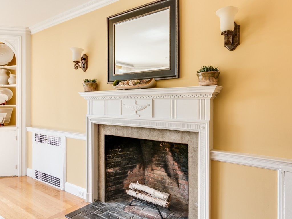 13 Cedar Street Wenham, MA 01984 - Photo 14 of 33 a bathroom with a fireplace and a sink