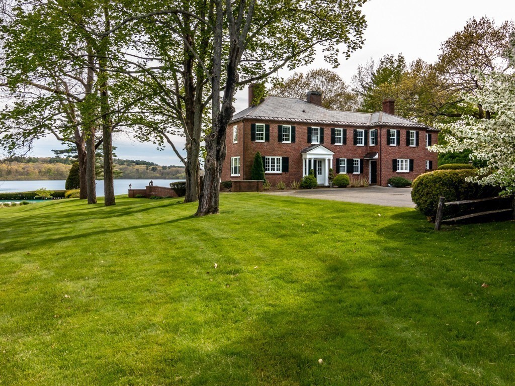 13 Cedar Street Wenham, MA 01984 - Photo 31 of 33 a front view of a house with a garden