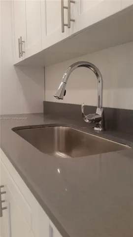 a close view of sink