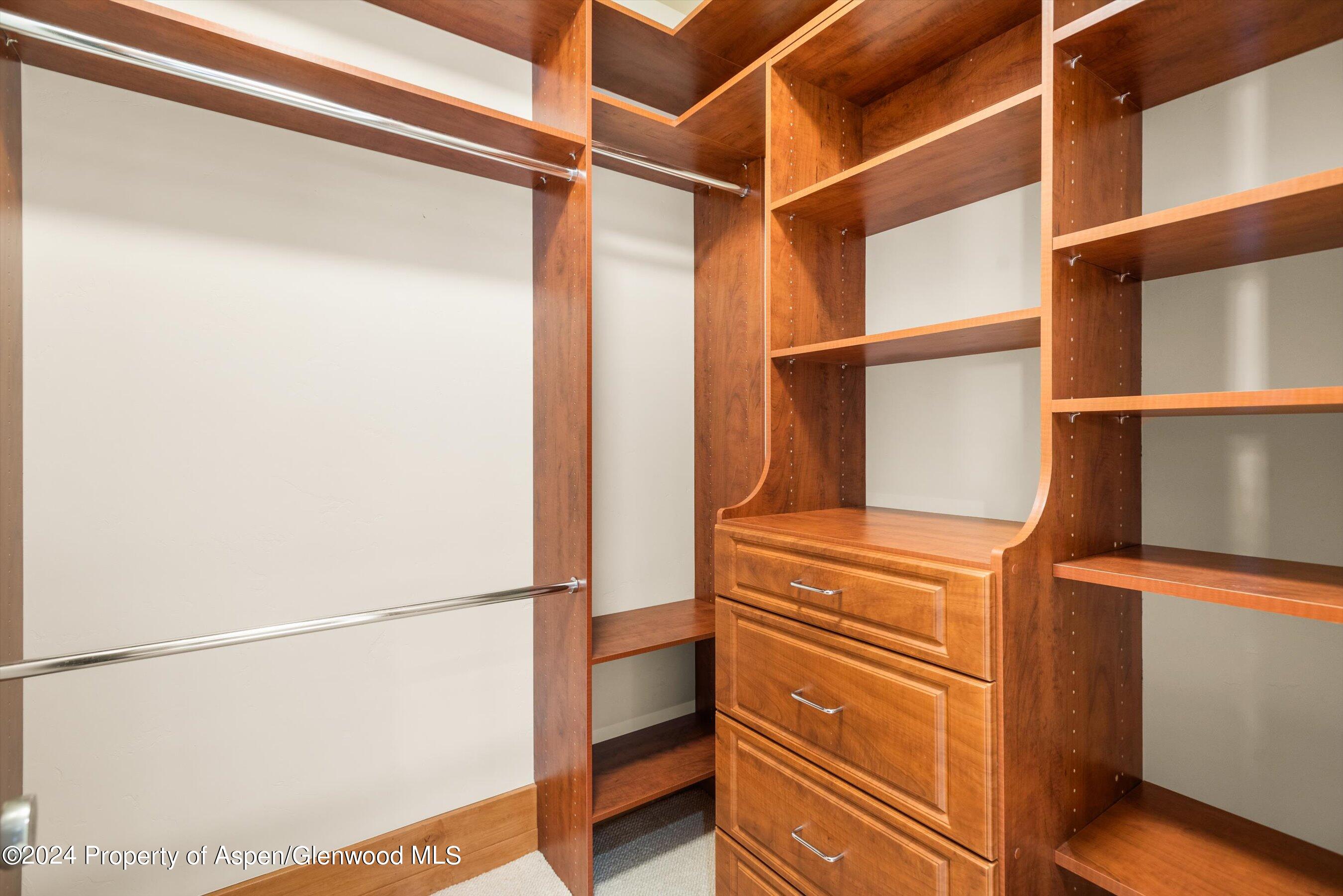 101 South 7th Street, Unit A Aspen, CO 81611 - Photo 12 of 35 a view of walk in closet with empty racks
