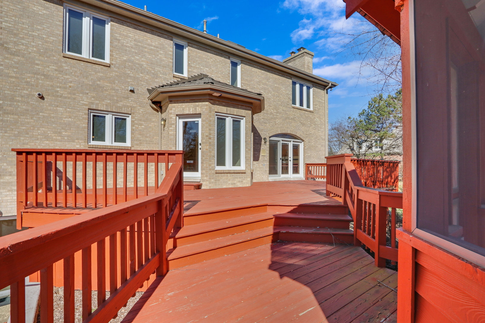 6881 September Boulevard Long Grove, IL 60047 - Photo 57 of 64 a view of a house with wooden deck