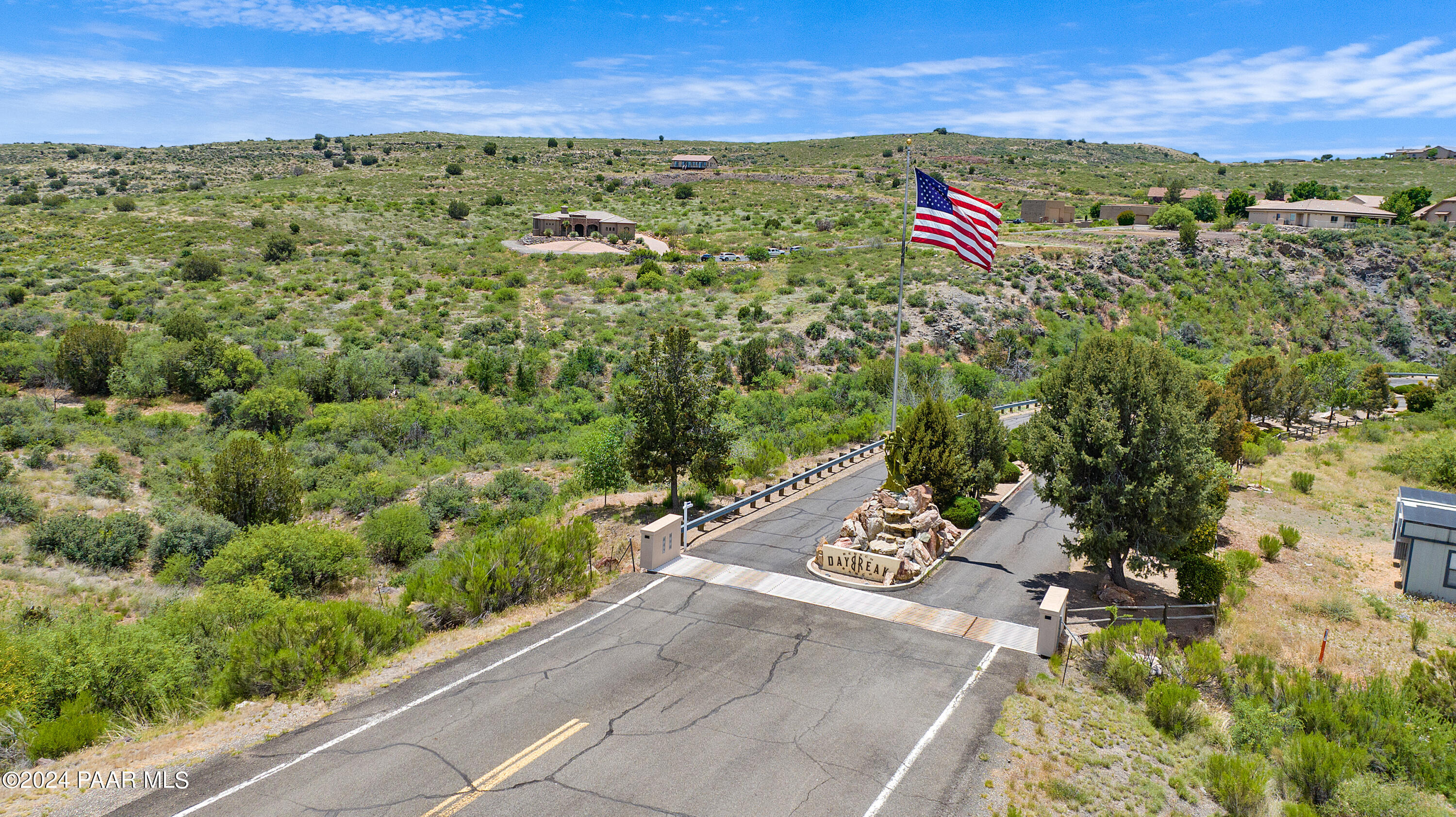15905 East Broken Bit Road Mayer, AZ 86333 - Photo 38 of 57 039_Bench Ranch Entry Aerial