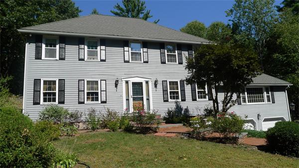 20 Willow Road Boxford, MA 01921 - Photo 1 of 15 a front view of a house with a yard