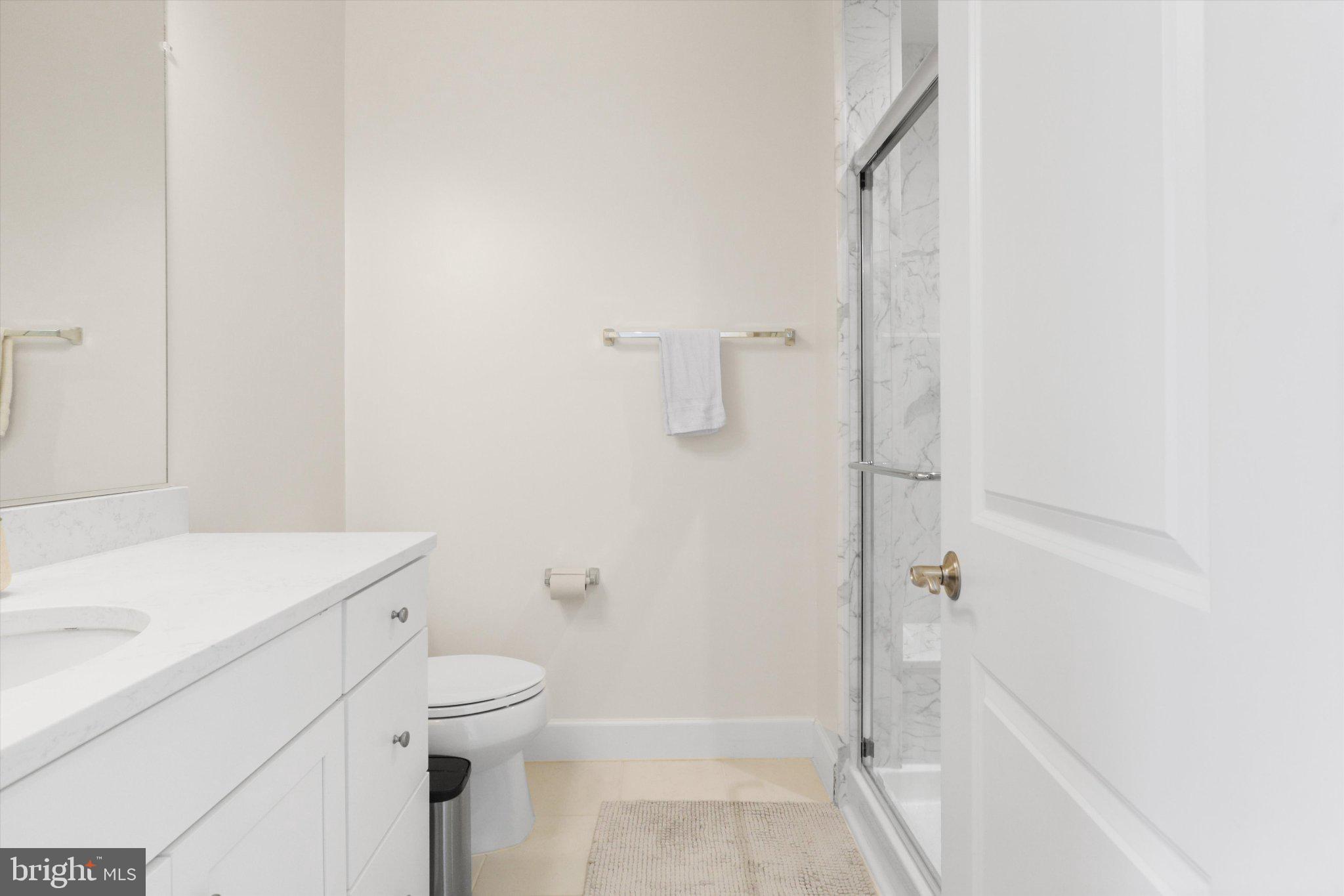 3702 Ambrose Hills Road Falls Church, VA 22041 - Photo 28 of 49 Modern bathroom with sleek finishes.