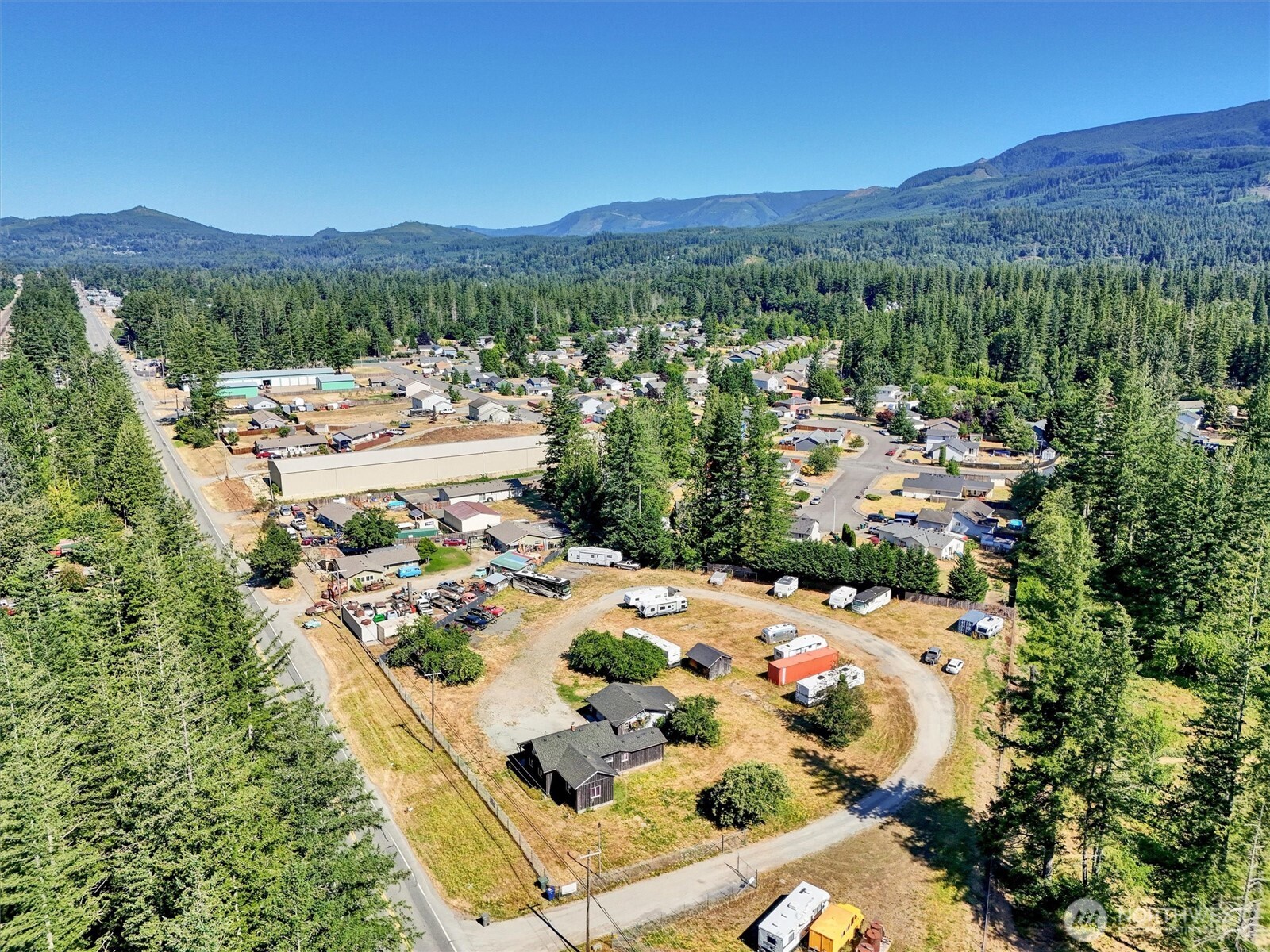 41109 State Rte 2 Gold Bar, WA 98251 - Photo 15 of 22 a view of a city from a balcony
