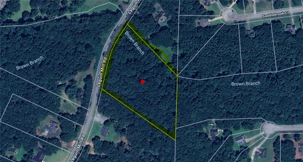 a backyard of a house