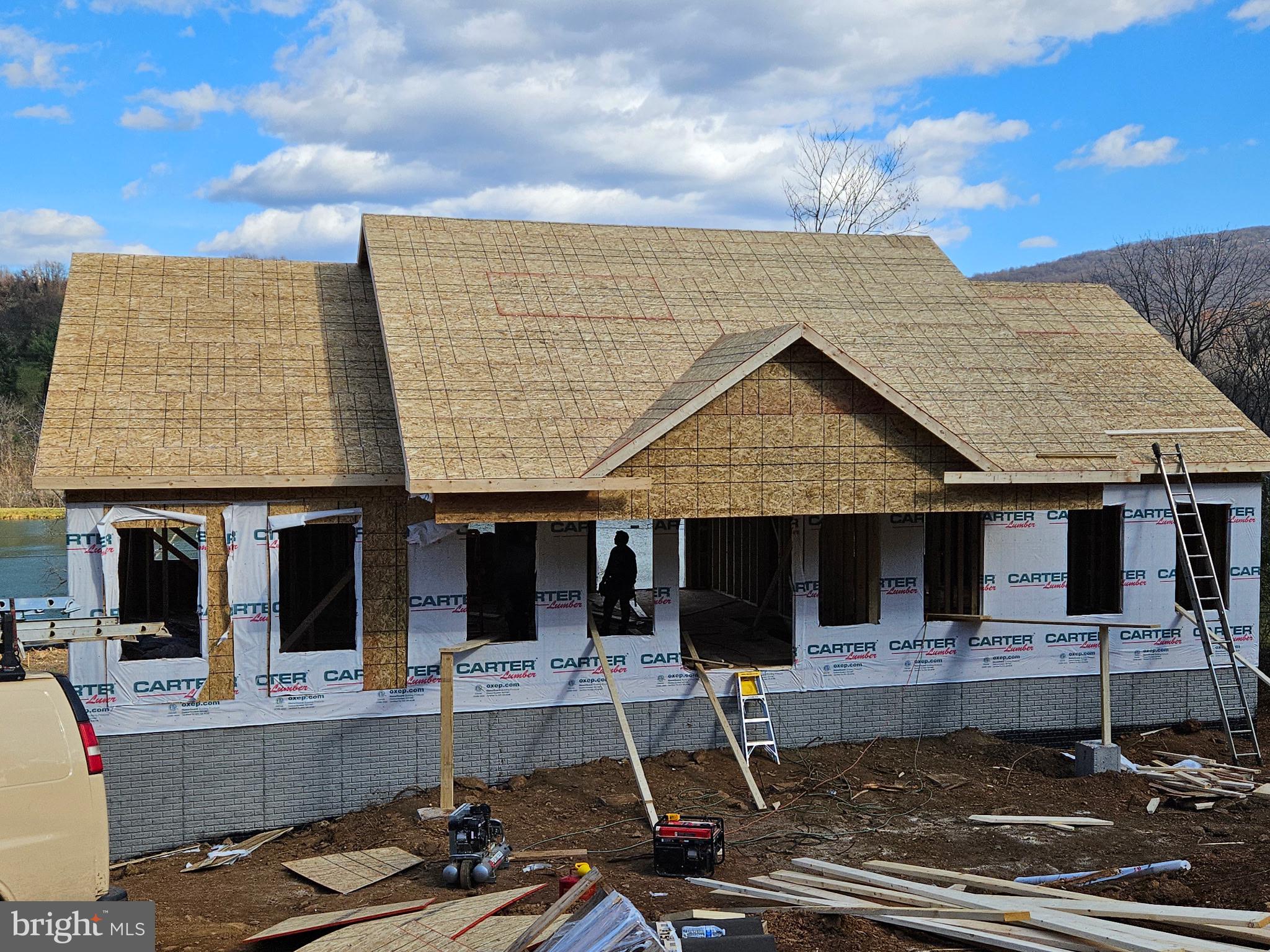 8 Creek Road Front Royal, VA 22630 - Photo 29 of 45 a view of house with swimming pool and sitting area