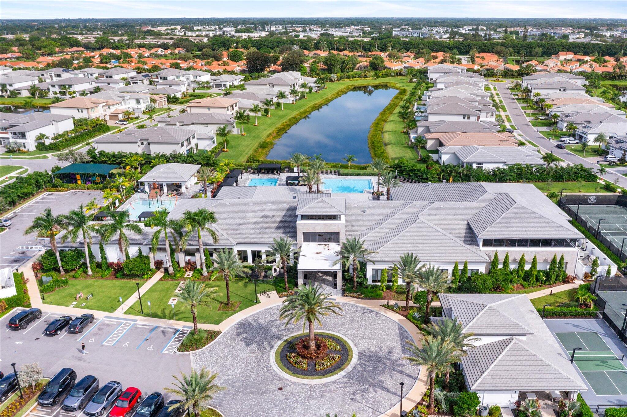 20107 Pacific Dunes Drive Boca Raton, FL 33434 - Photo 66 of 85 an aerial view of residential houses with outdoor space