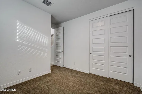 a view of closet area