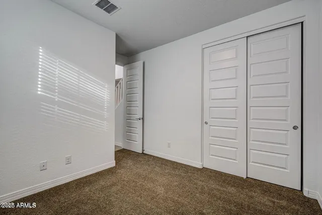 a view of closet area