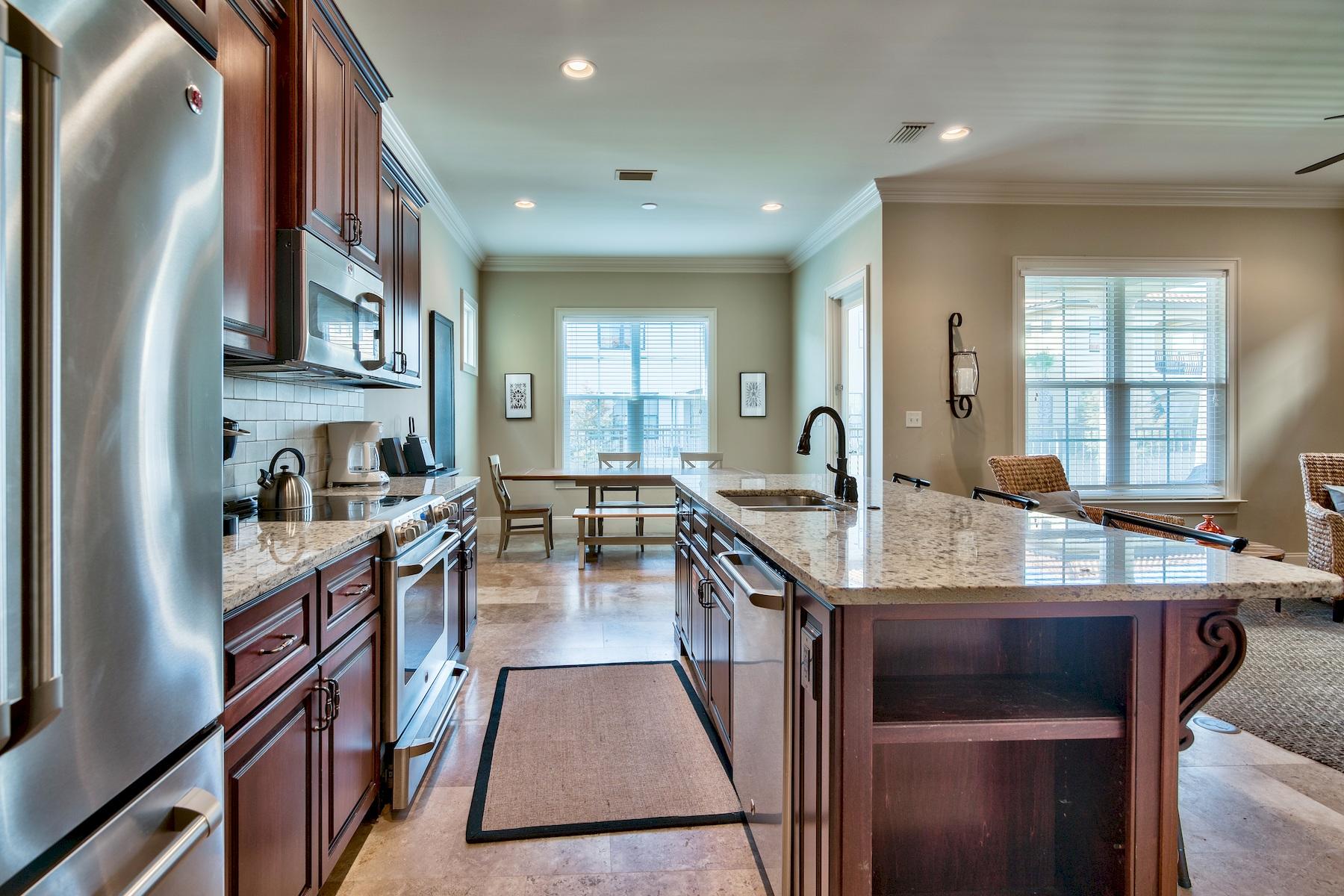 1973 Baytowne Loop Miramar Beach, FL 32550 - Photo 8 of 40 a kitchen with lots of counter top space