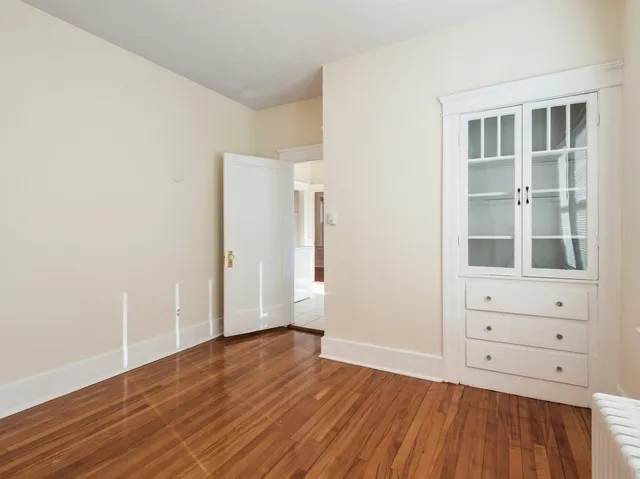 wooden floor in an empty room