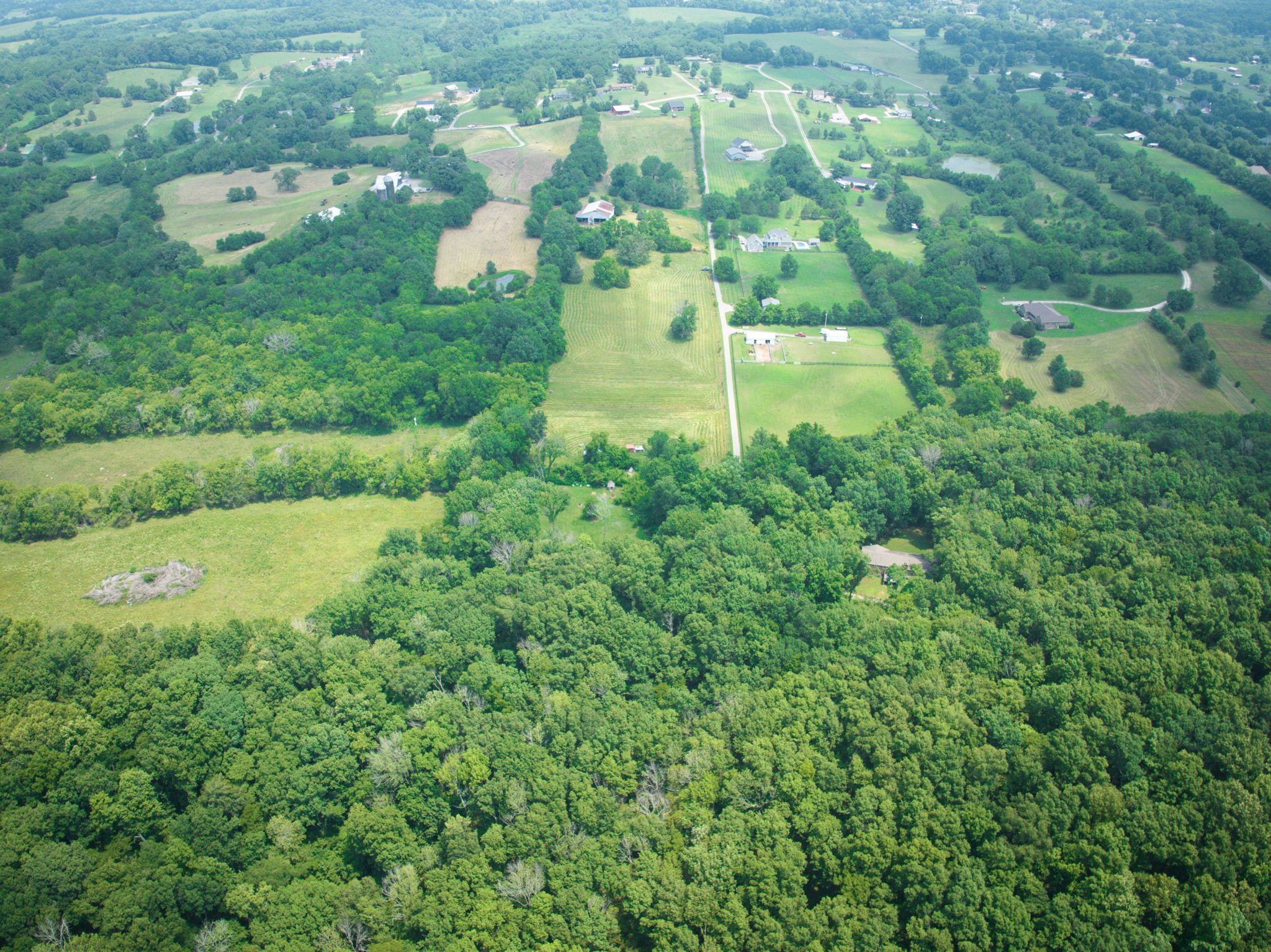 5536 Hickory Ridge Road Lebanon, TN 37090 - Photo 10 of 13 an aerial view of residential houses with outdoor space and trees