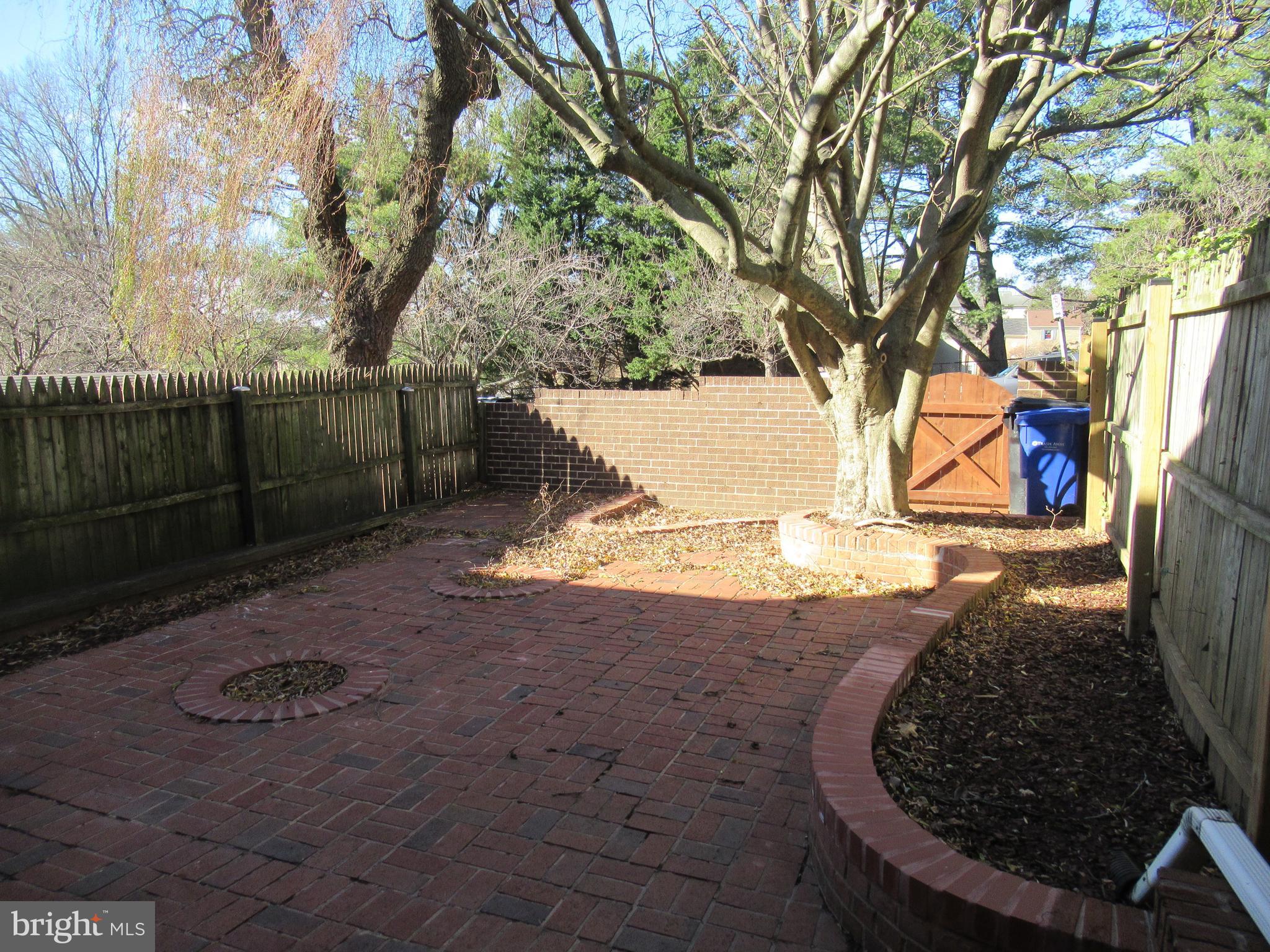 4516 Airlie Way Annandale, VA 22003 - Photo 28 of 30 Backyard / Brick Patio
