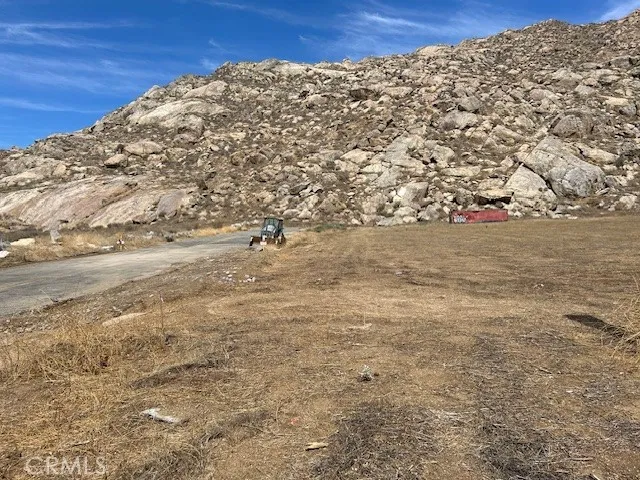 a view of a yard with an outdoor space