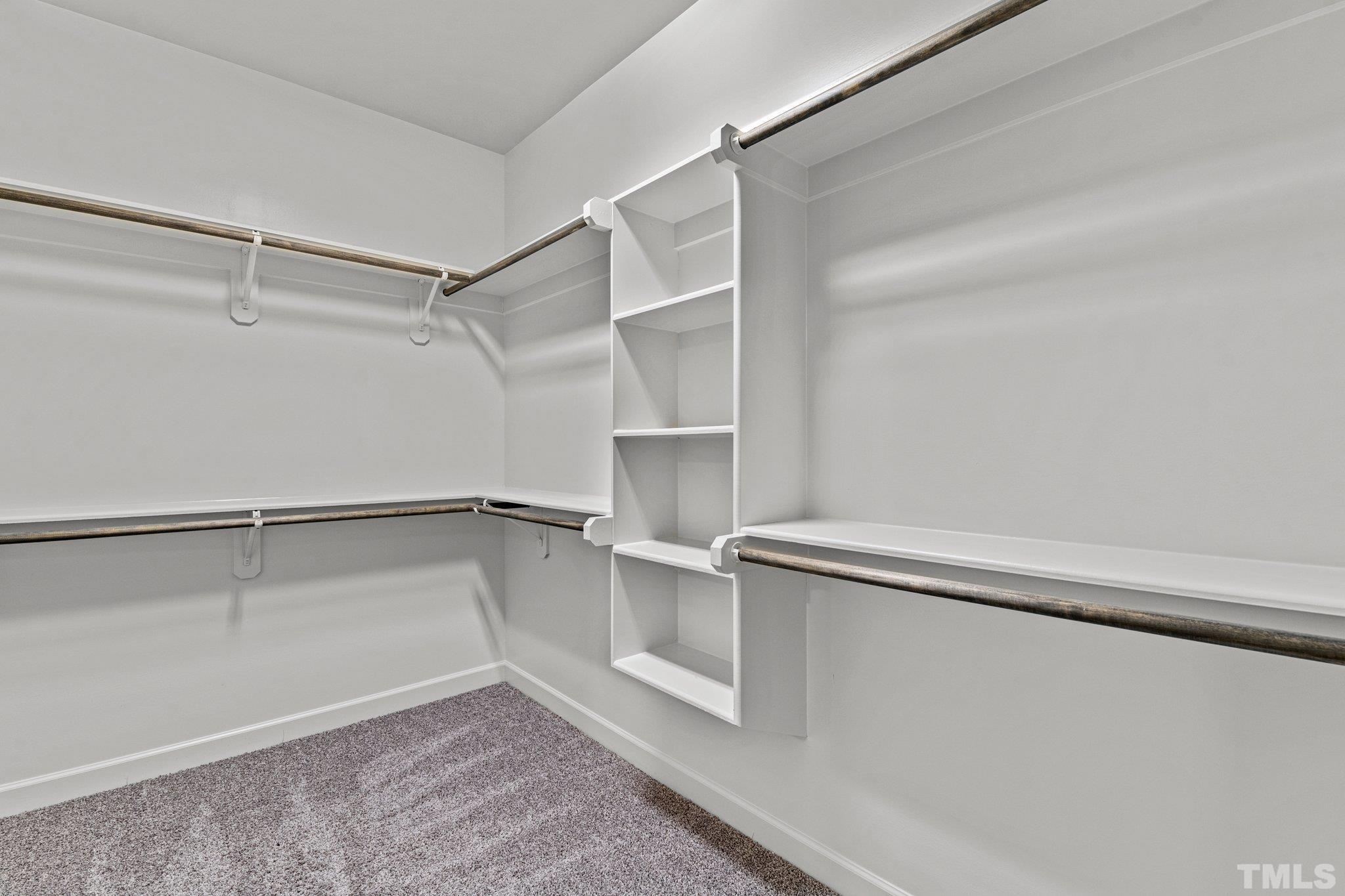 97 Thunder Ridge Drive Garner, NC 27529 - Photo 18 of 33 a view of an empty walk in closet