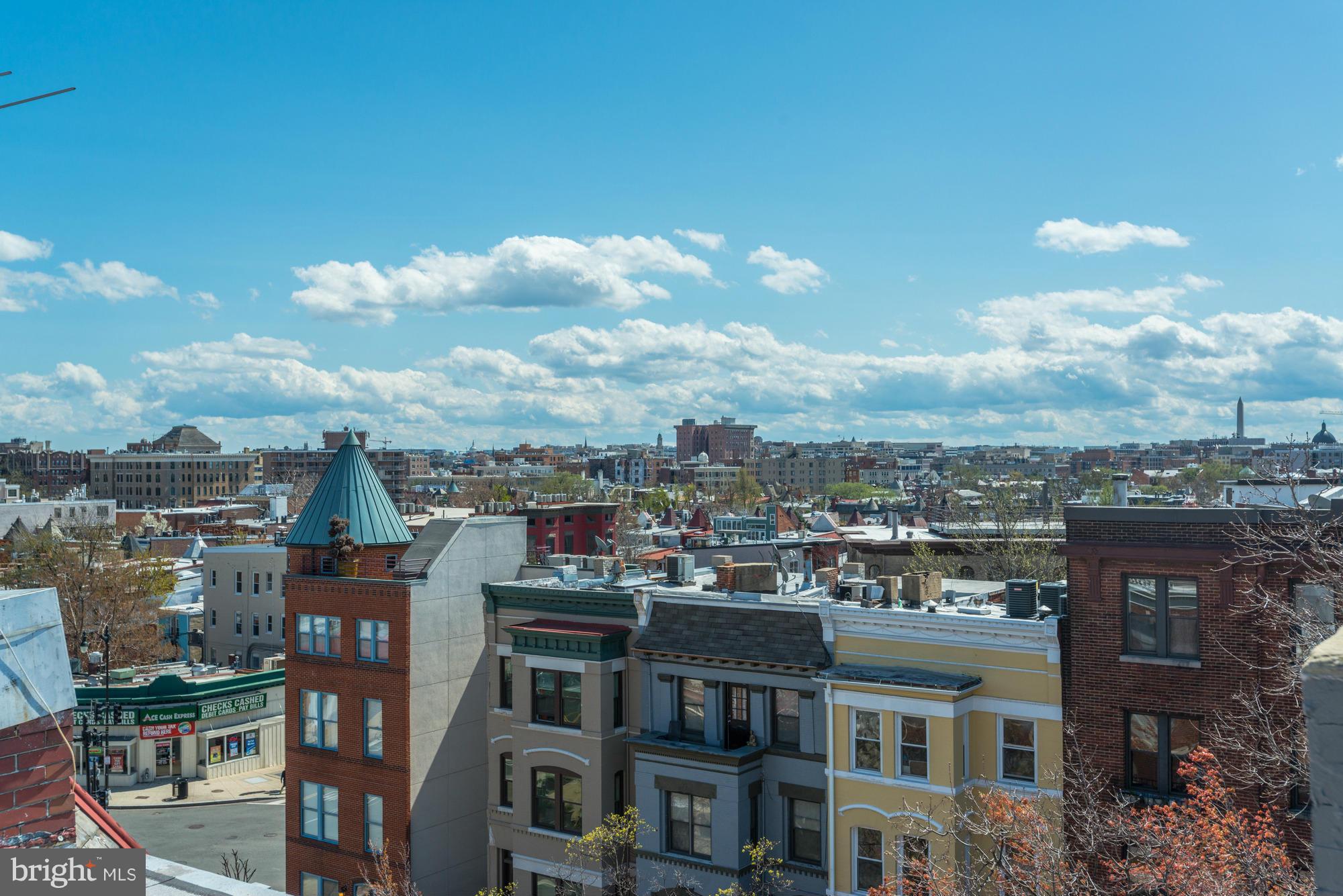 1817 Vernon Street Northwest, Unit 3 Washington, DC 20009 - Photo 26 of 28 Stunning Views From Roof Deck