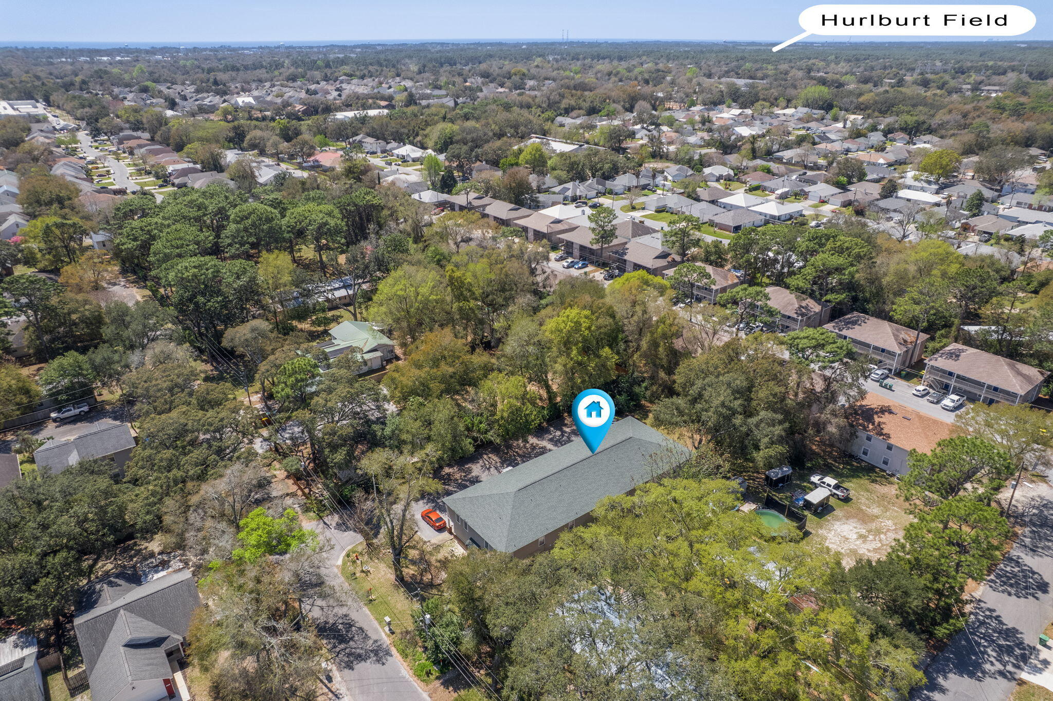 108 Hawkins Road, Unit E Fort Walton Beach, FL 32547 - Photo 41 of 41 an aerial view of multiple house