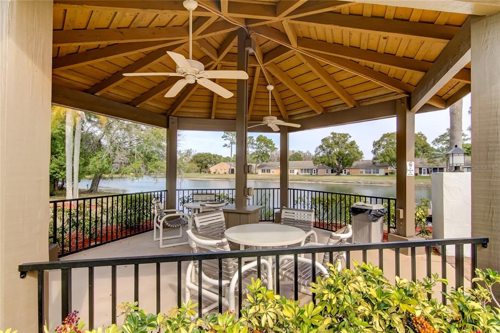 4756 Sheffield Drive New Port Richey, FL 34655 - Photo 29 of 30 a view of a patio on the deck