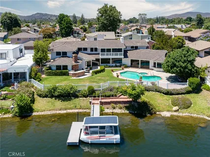 an aerial view of a room with gym equipment